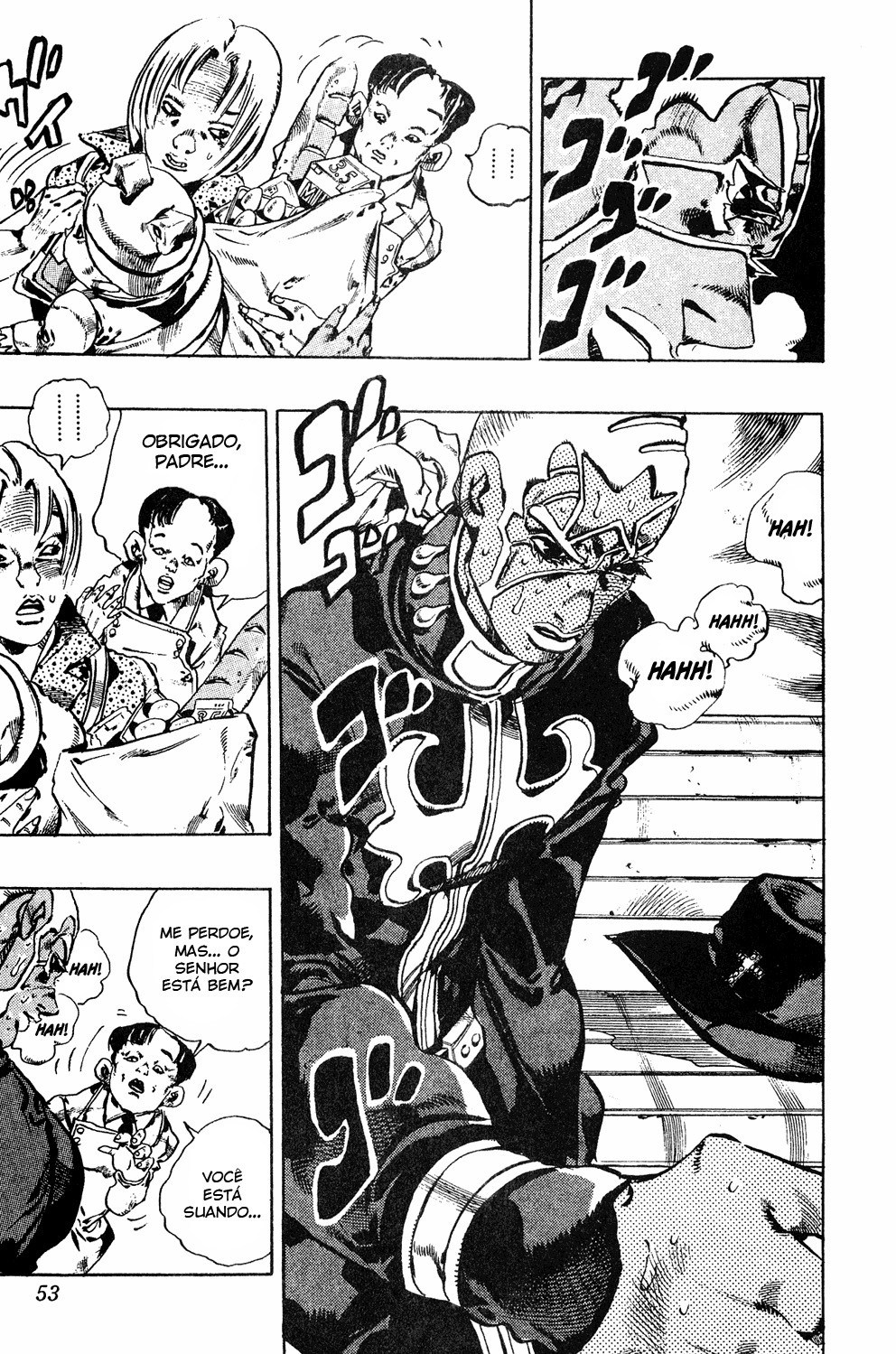 Read JoJo's Bizarre Adventure Part 6  Stone Ocean PT-BR Manga Online