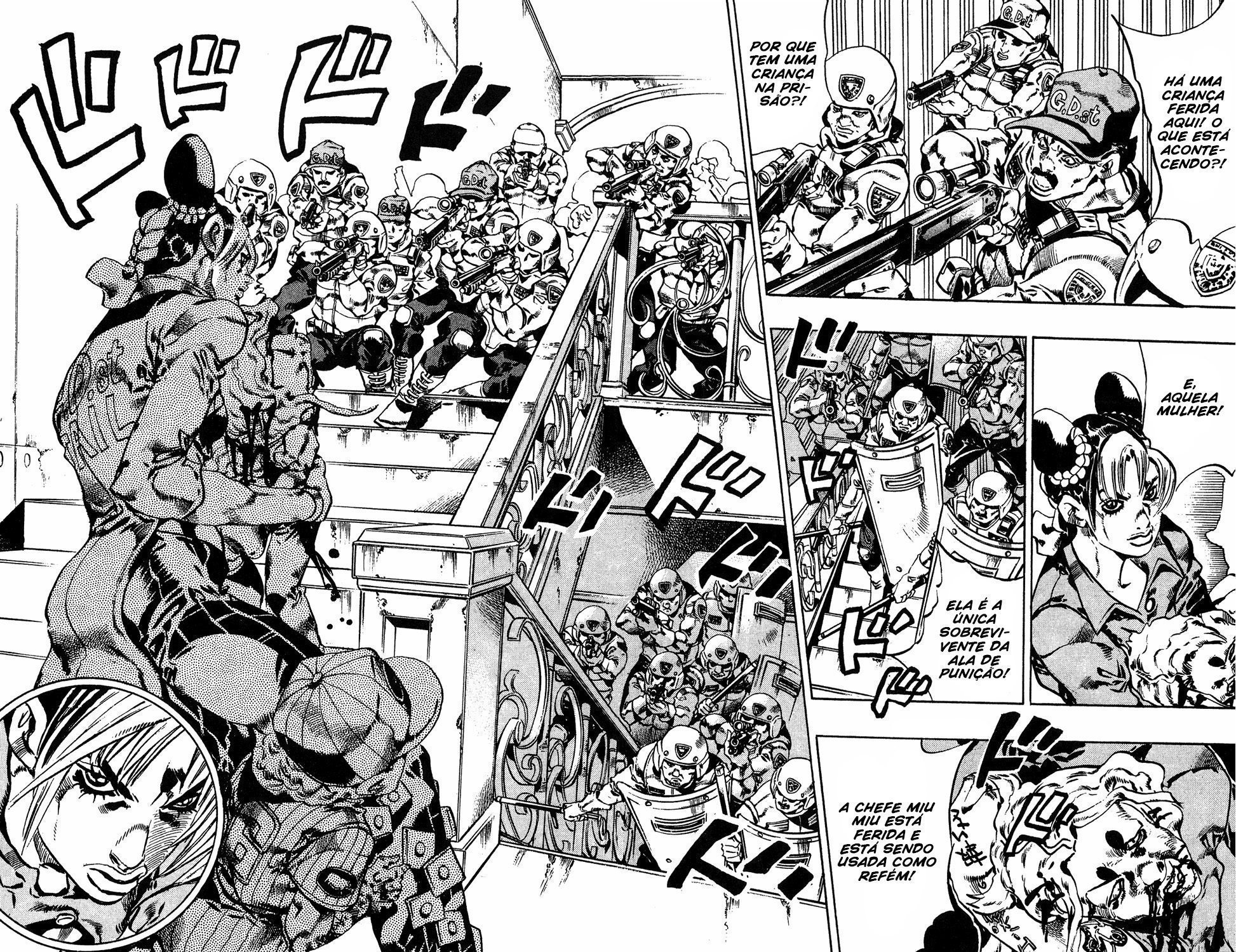 Read JoJo's Bizarre Adventure Part 6  Stone Ocean PT-BR Manga Online