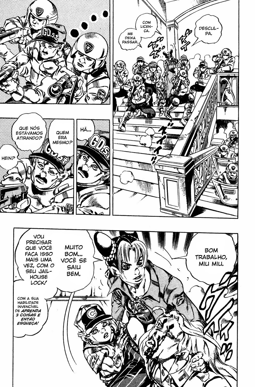 Read JoJo's Bizarre Adventure Part 6  Stone Ocean PT-BR Manga Online