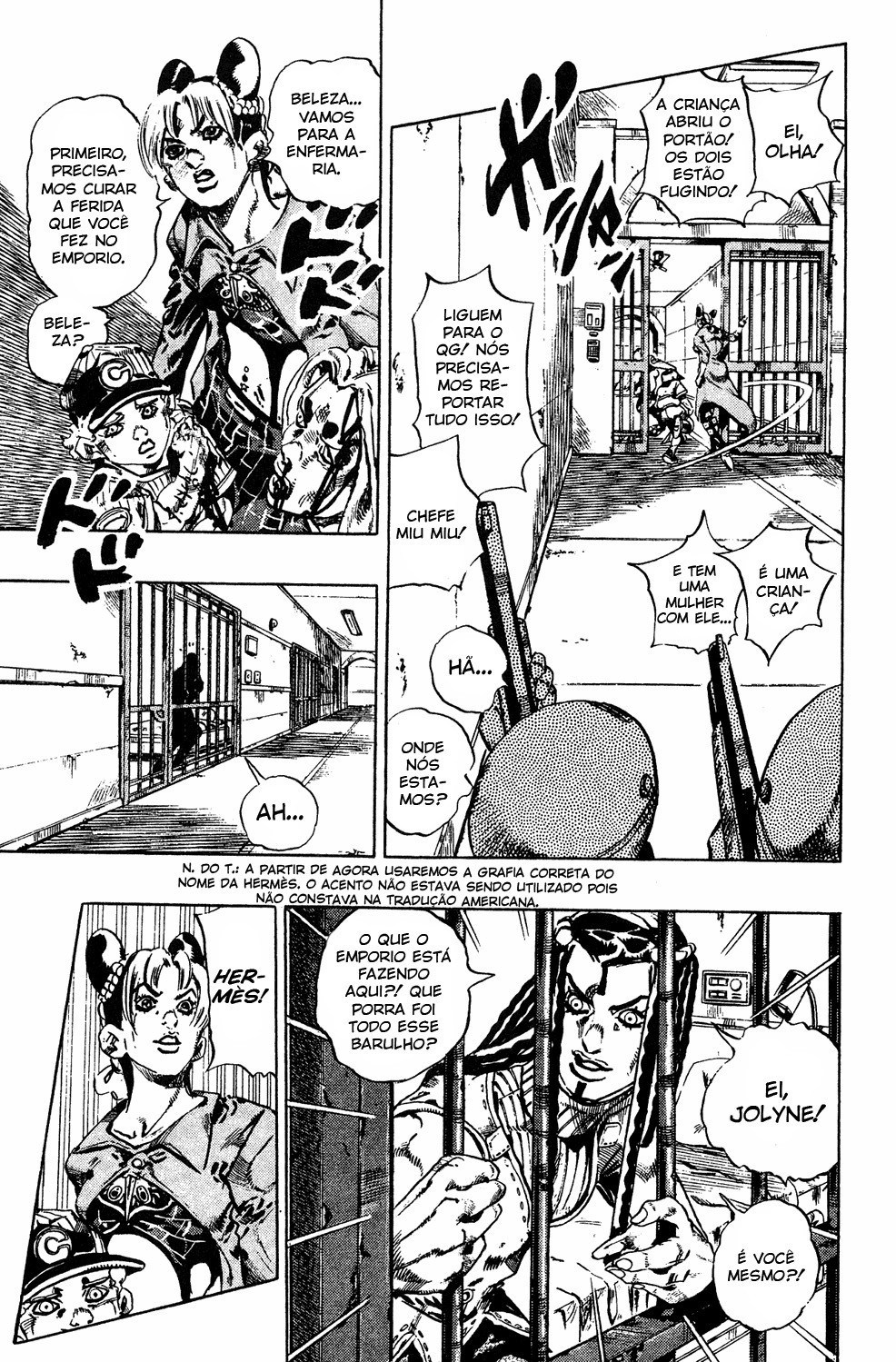 Read JoJo's Bizarre Adventure Part 6  Stone Ocean PT-BR Manga Online