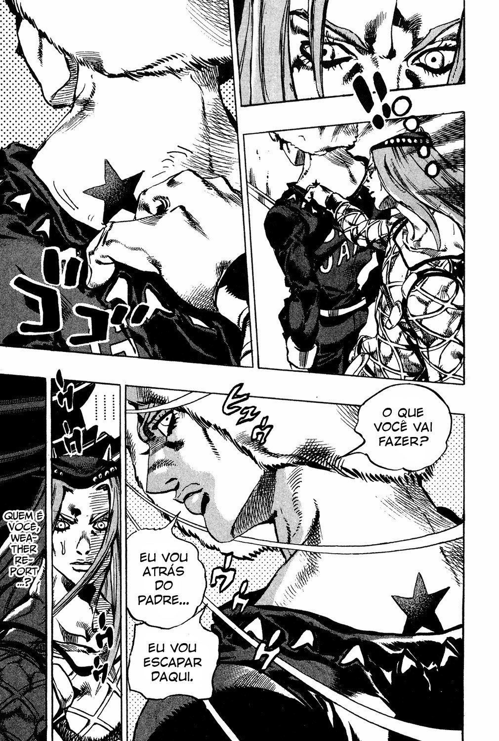 Read JoJo's Bizarre Adventure Part 6  Stone Ocean PT-BR Manga Online