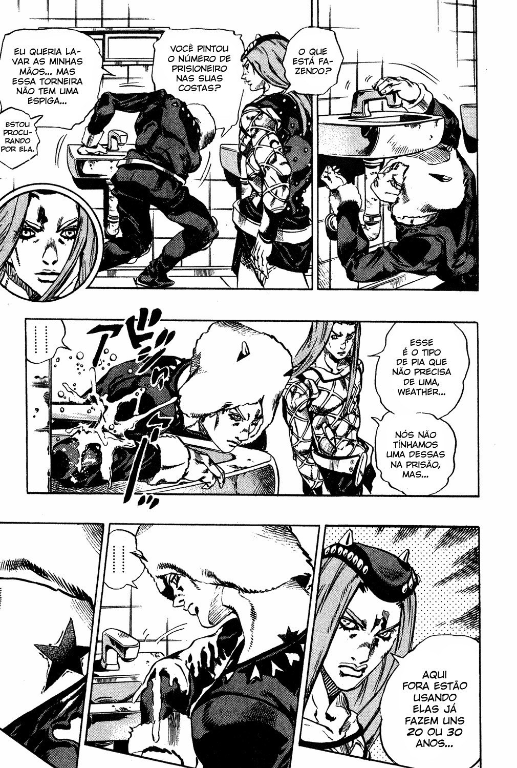 Read JoJo's Bizarre Adventure Part 6  Stone Ocean PT-BR Manga Online