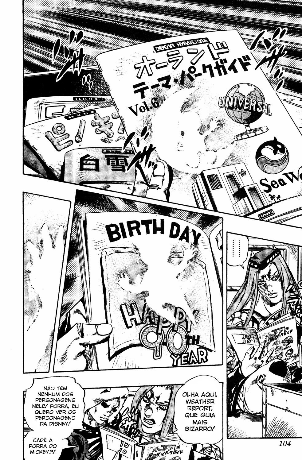 Read JoJo's Bizarre Adventure Part 6  Stone Ocean PT-BR Manga Online