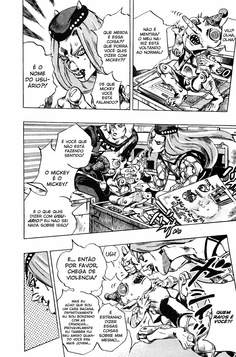Read JoJo's Bizarre Adventure Part 6  Stone Ocean PT-BR Manga Online