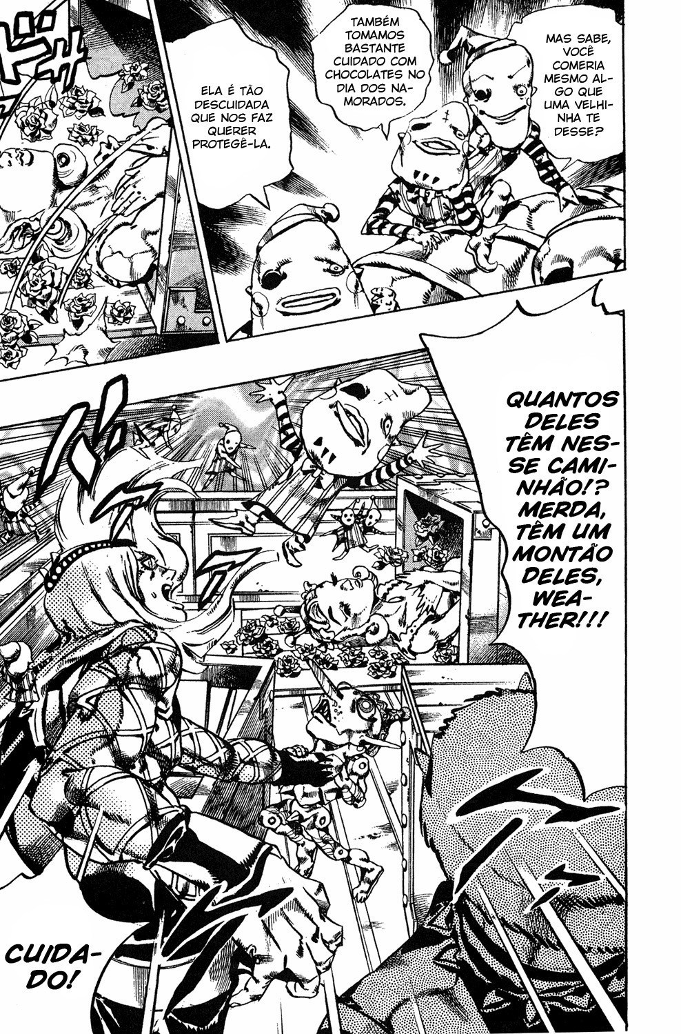 Read JoJo's Bizarre Adventure Part 6  Stone Ocean PT-BR Manga Online