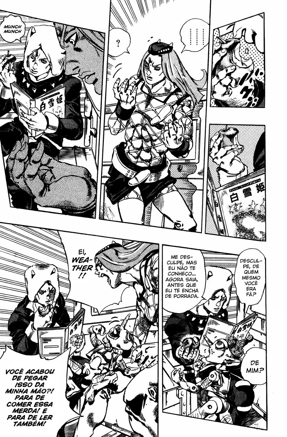 Read JoJo's Bizarre Adventure Part 6  Stone Ocean PT-BR Manga Online