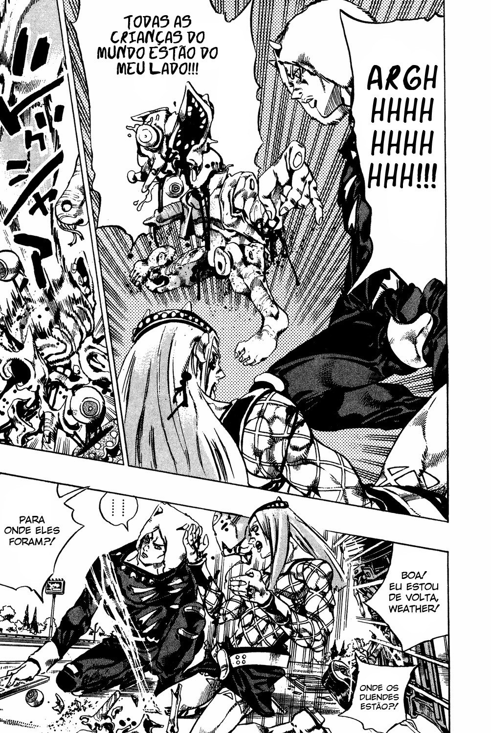 Read JoJo's Bizarre Adventure Part 6  Stone Ocean PT-BR Manga Online