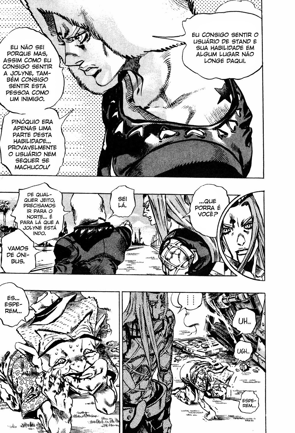Read JoJo's Bizarre Adventure Part 6  Stone Ocean PT-BR Manga Online