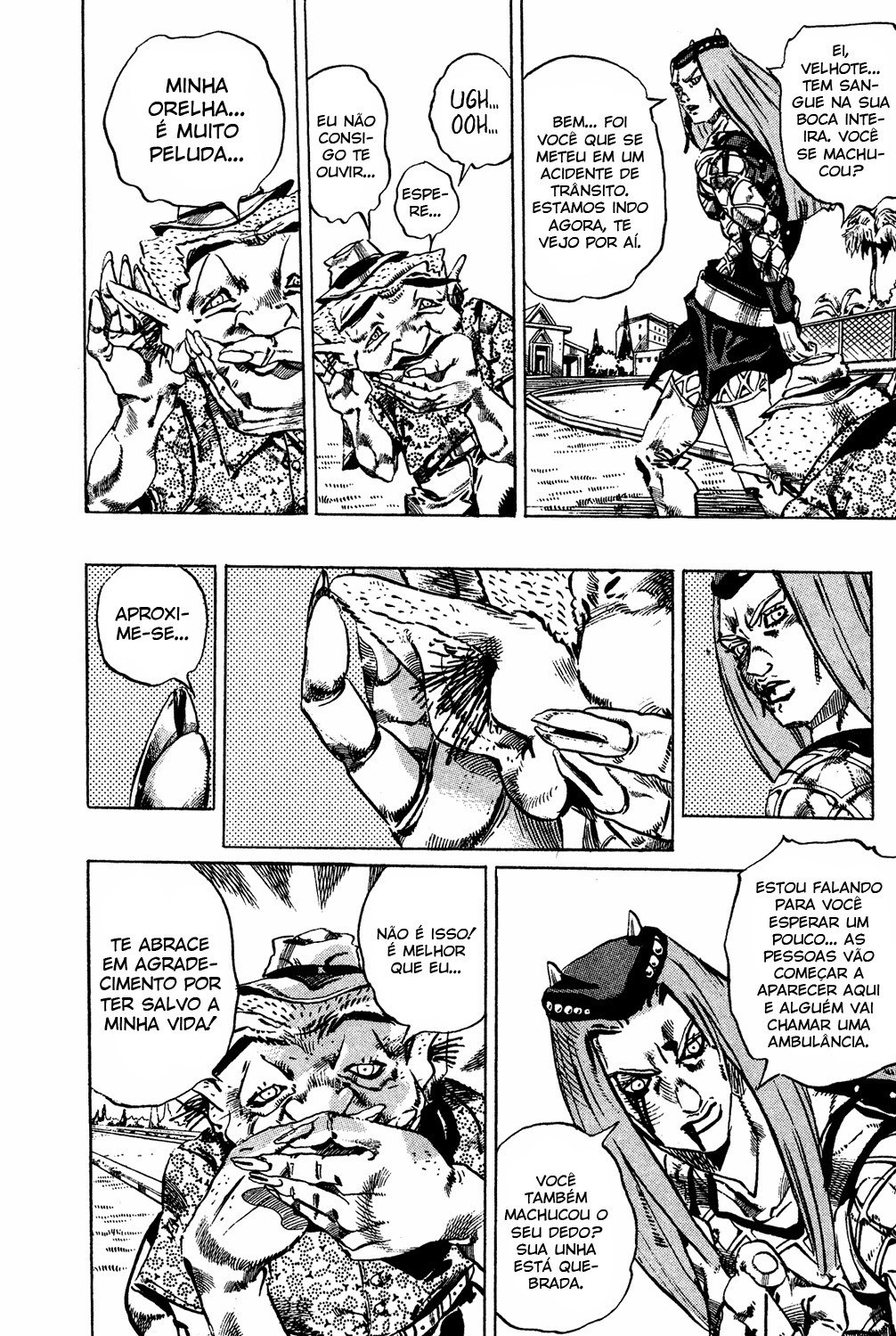 Read JoJo's Bizarre Adventure Part 6  Stone Ocean PT-BR Manga Online