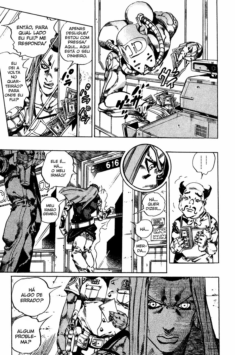 Read JoJo's Bizarre Adventure Part 6  Stone Ocean PT-BR Manga Online