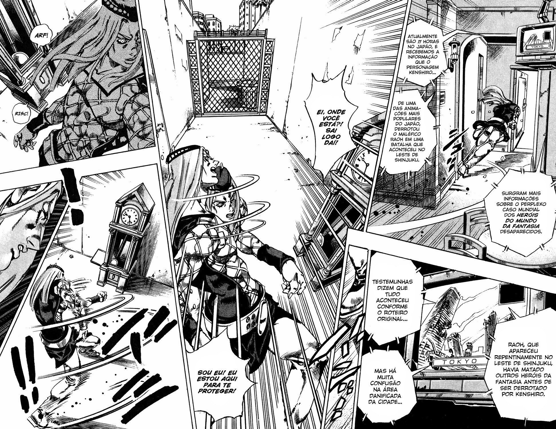 Read JoJo's Bizarre Adventure Part 6  Stone Ocean PT-BR Manga Online