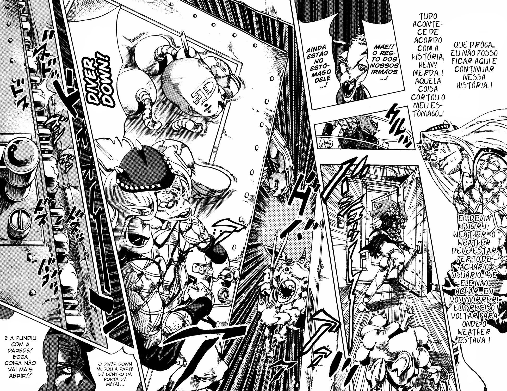 Read JoJo's Bizarre Adventure Part 6  Stone Ocean PT-BR Manga Online