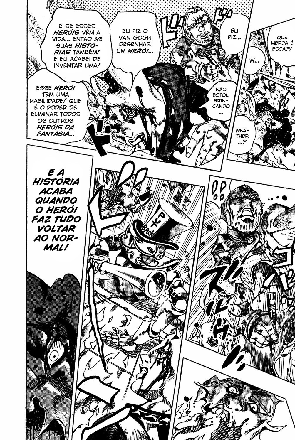 Read JoJo's Bizarre Adventure Part 6  Stone Ocean PT-BR Manga Online