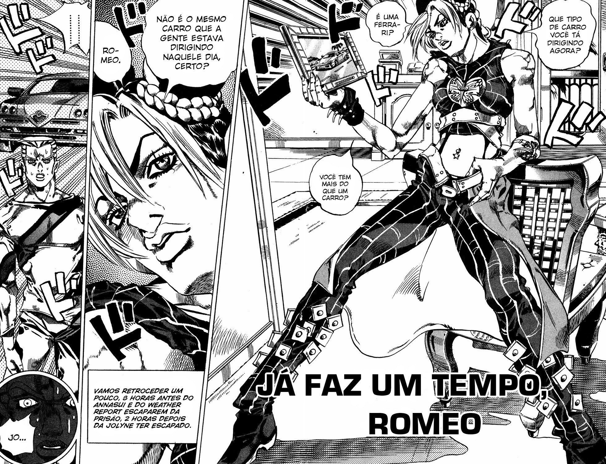 Read JoJo's Bizarre Adventure Part 6  Stone Ocean PT-BR Manga Online
