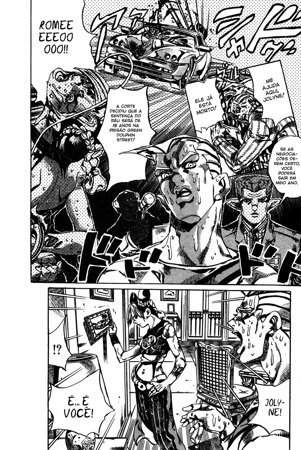 Read JoJo's Bizarre Adventure Part 6  Stone Ocean PT-BR Manga Online