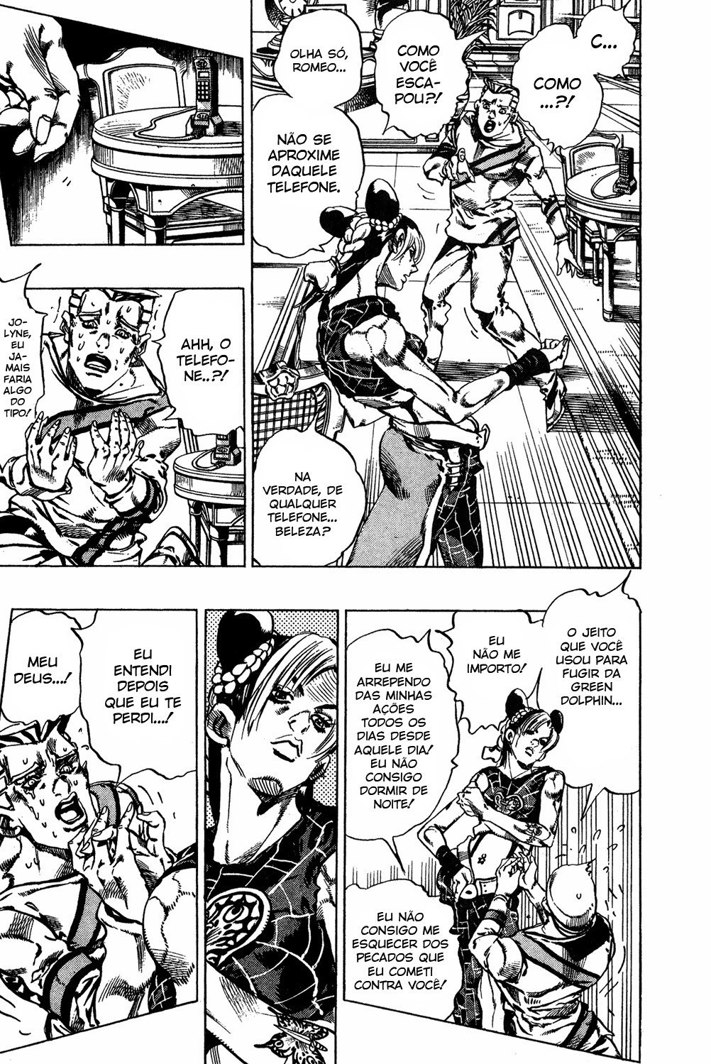 Read JoJo's Bizarre Adventure Part 6  Stone Ocean PT-BR Manga Online