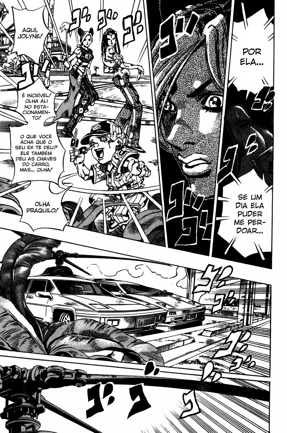 Read JoJo's Bizarre Adventure Part 6  Stone Ocean PT-BR Manga Online