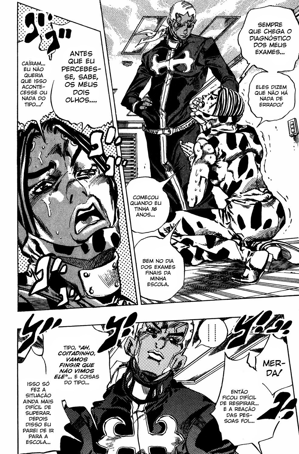 Read JoJo's Bizarre Adventure Part 6  Stone Ocean PT-BR Manga Online