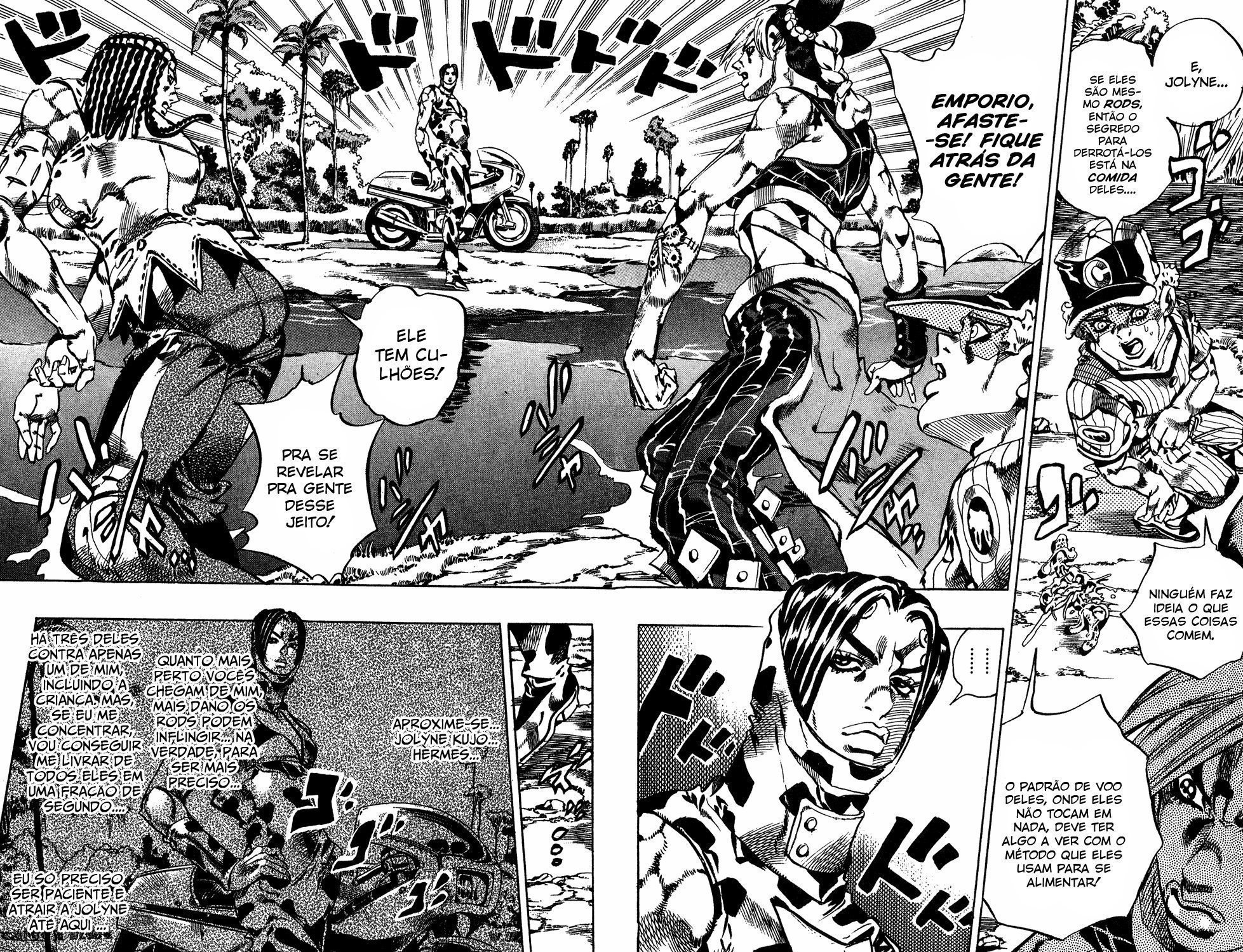 Read JoJo's Bizarre Adventure Part 6  Stone Ocean PT-BR Manga Online