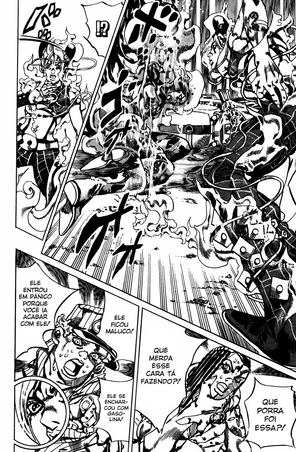 Read JoJo's Bizarre Adventure Part 6  Stone Ocean PT-BR Manga Online
