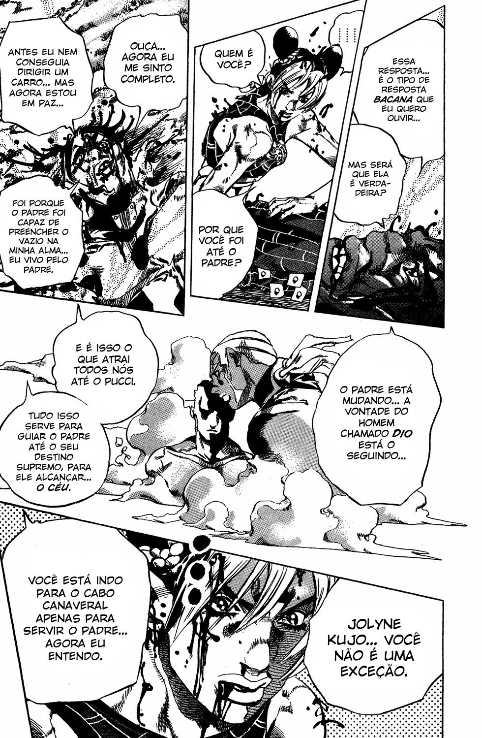 Read JoJo's Bizarre Adventure Part 6  Stone Ocean PT-BR Manga Online
