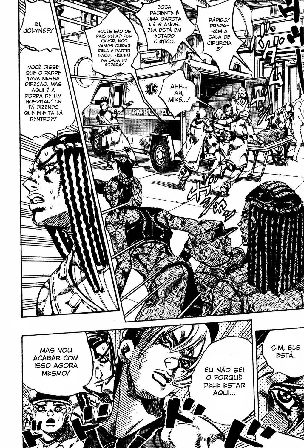 Read JoJo's Bizarre Adventure Part 6  Stone Ocean PT-BR Manga Online