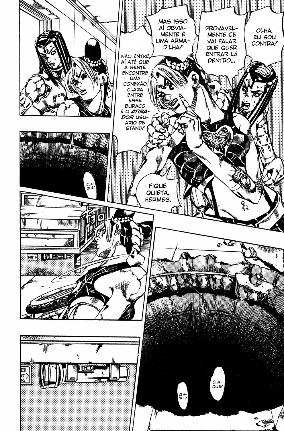 Read JoJo's Bizarre Adventure Part 6  Stone Ocean PT-BR Manga Online