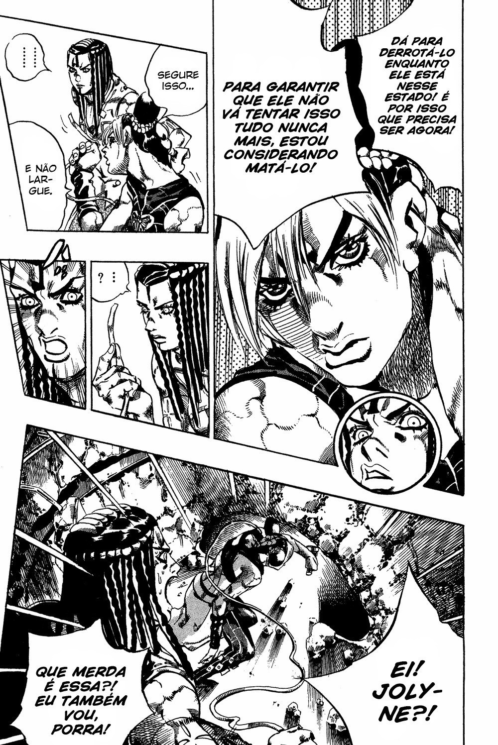Read JoJo's Bizarre Adventure Part 6  Stone Ocean PT-BR Manga Online