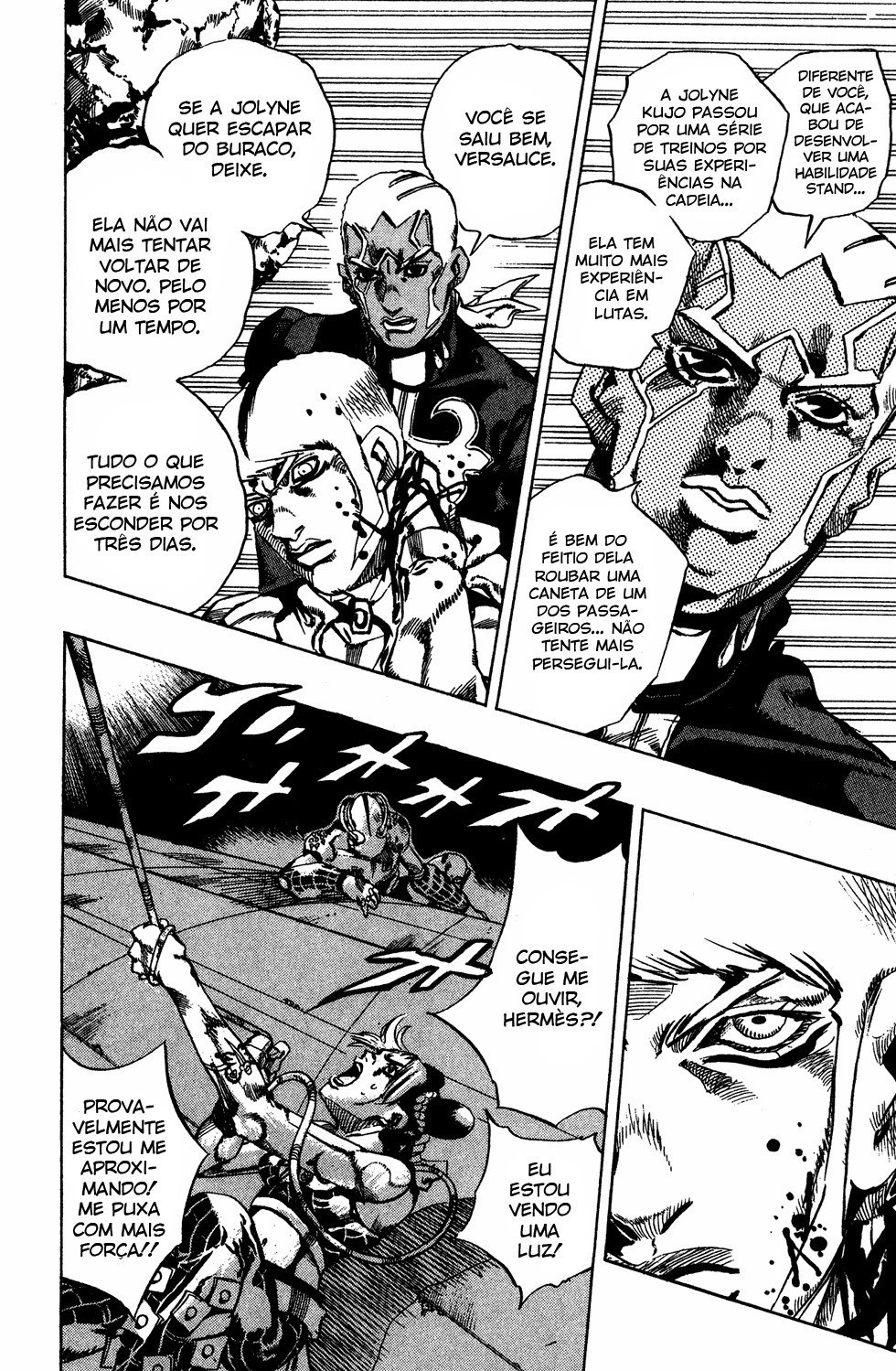 Read JoJo's Bizarre Adventure Part 6  Stone Ocean PT-BR Manga Online