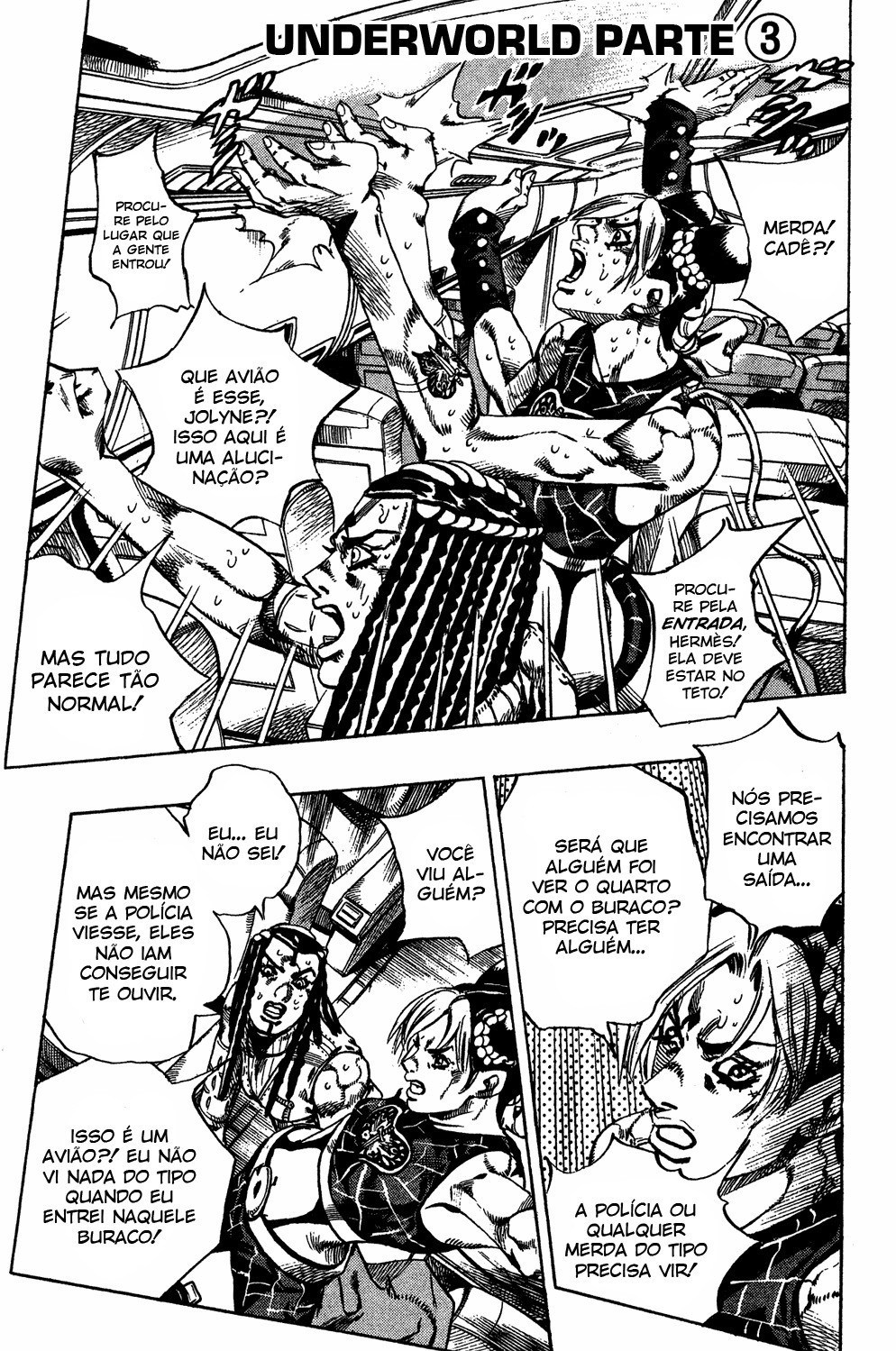 Read JoJo's Bizarre Adventure Part 6  Stone Ocean PT-BR Manga Online