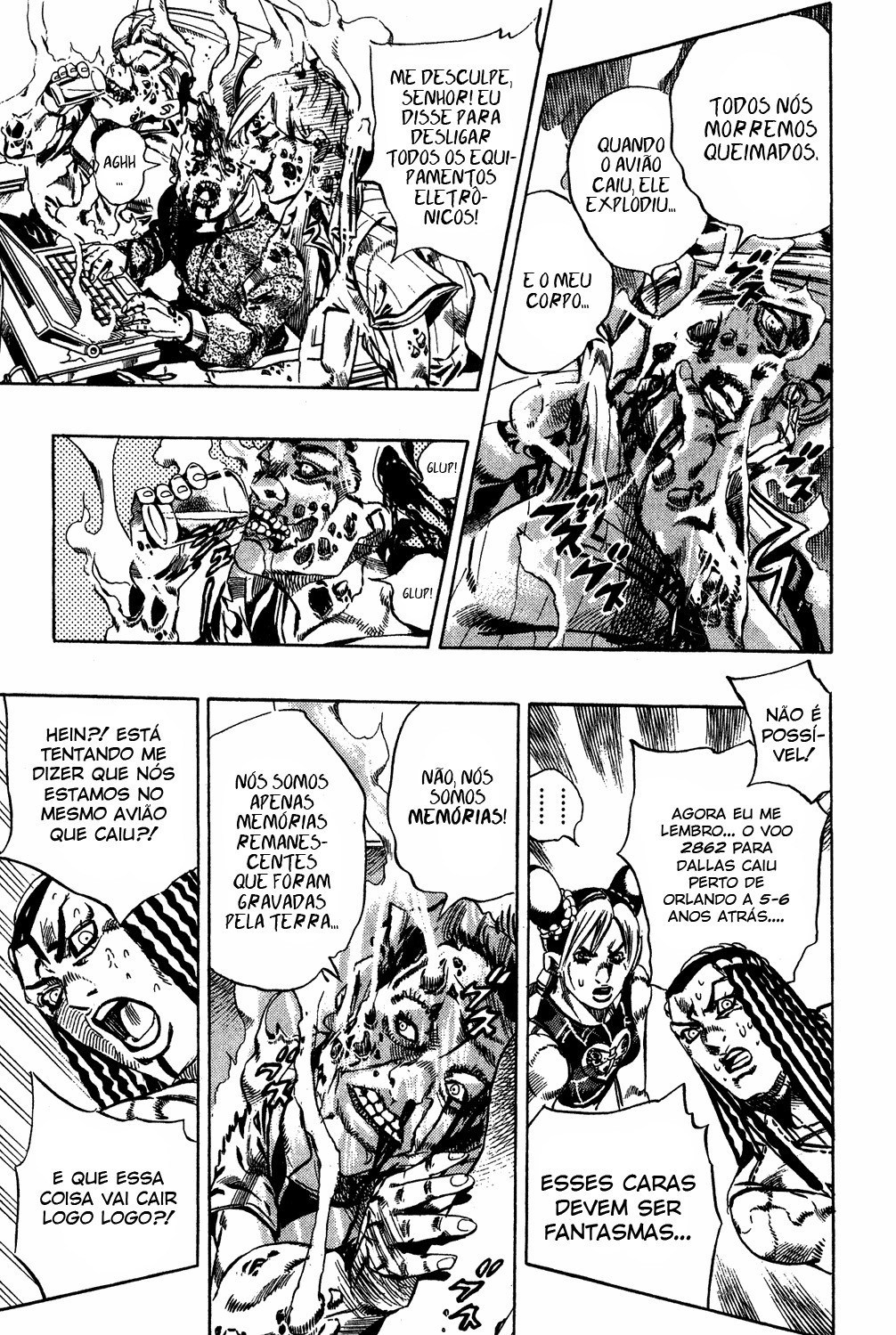 Read JoJo's Bizarre Adventure Part 6  Stone Ocean PT-BR Manga Online