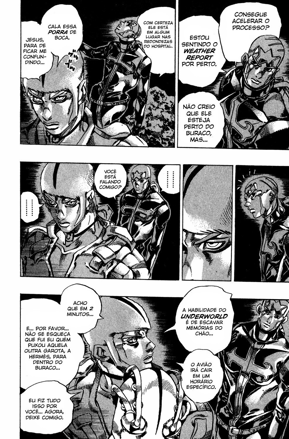 Read JoJo's Bizarre Adventure Part 6  Stone Ocean PT-BR Manga Online