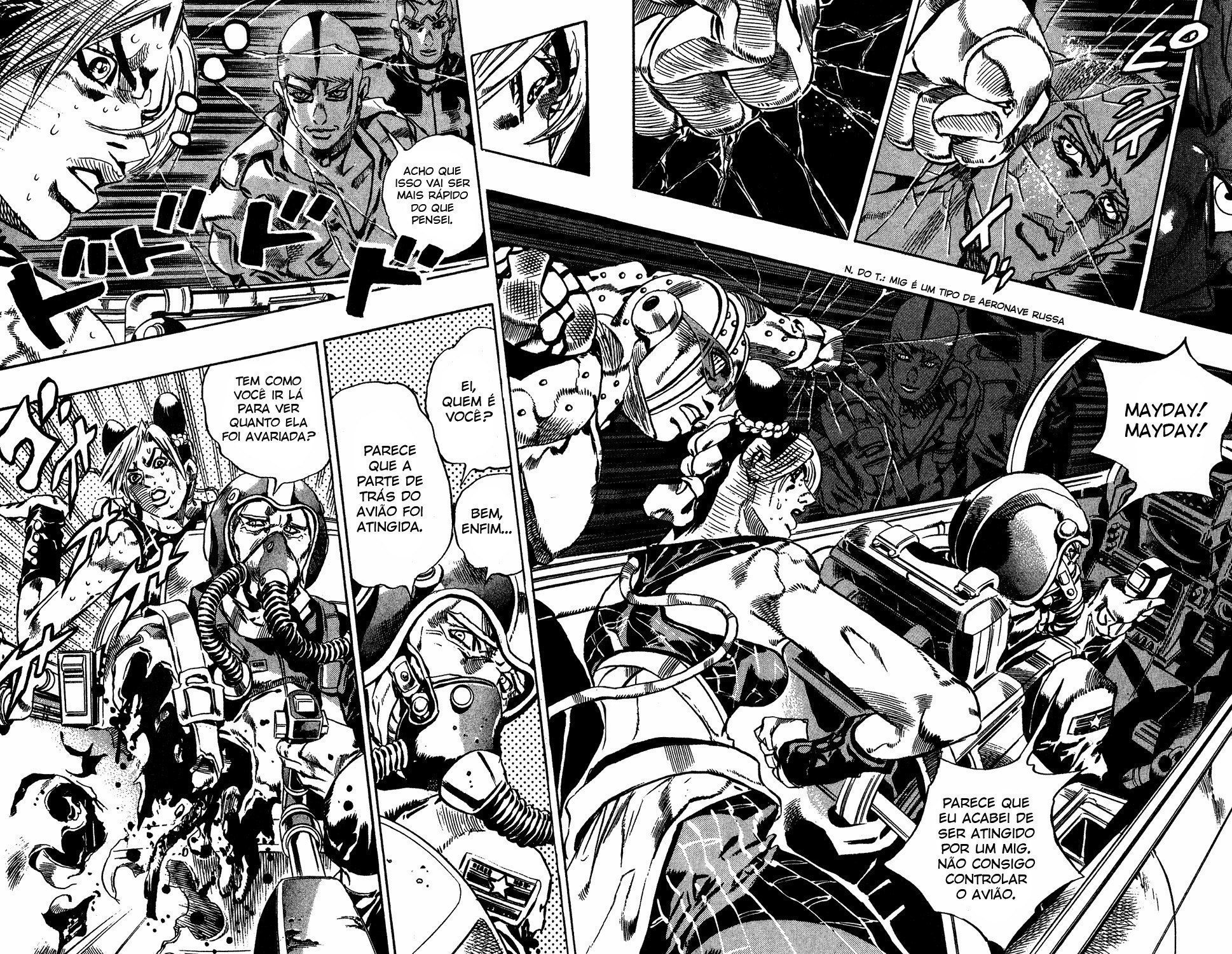 Read JoJo's Bizarre Adventure Part 6  Stone Ocean PT-BR Manga Online