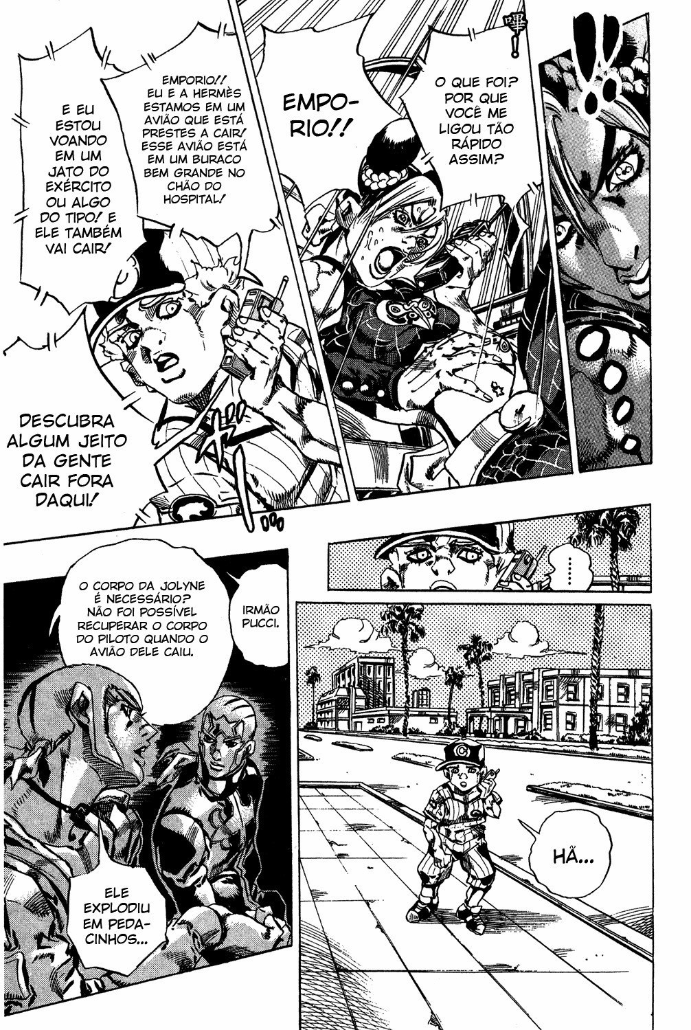 Read JoJo's Bizarre Adventure Part 6  Stone Ocean PT-BR Manga Online