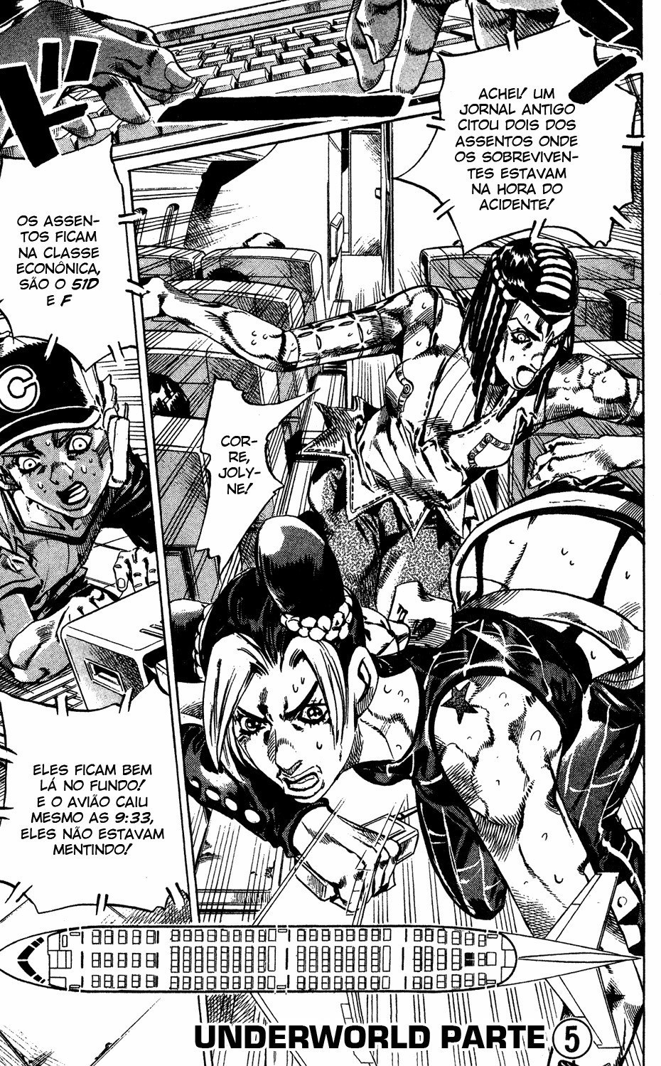 Read JoJo's Bizarre Adventure Part 6  Stone Ocean PT-BR Manga Online