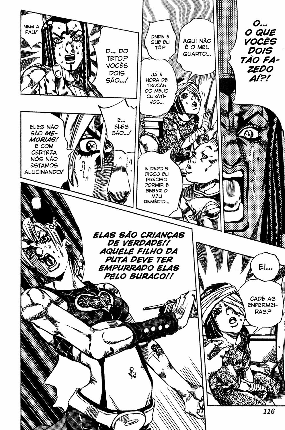 Read JoJo's Bizarre Adventure Part 6  Stone Ocean PT-BR Manga Online