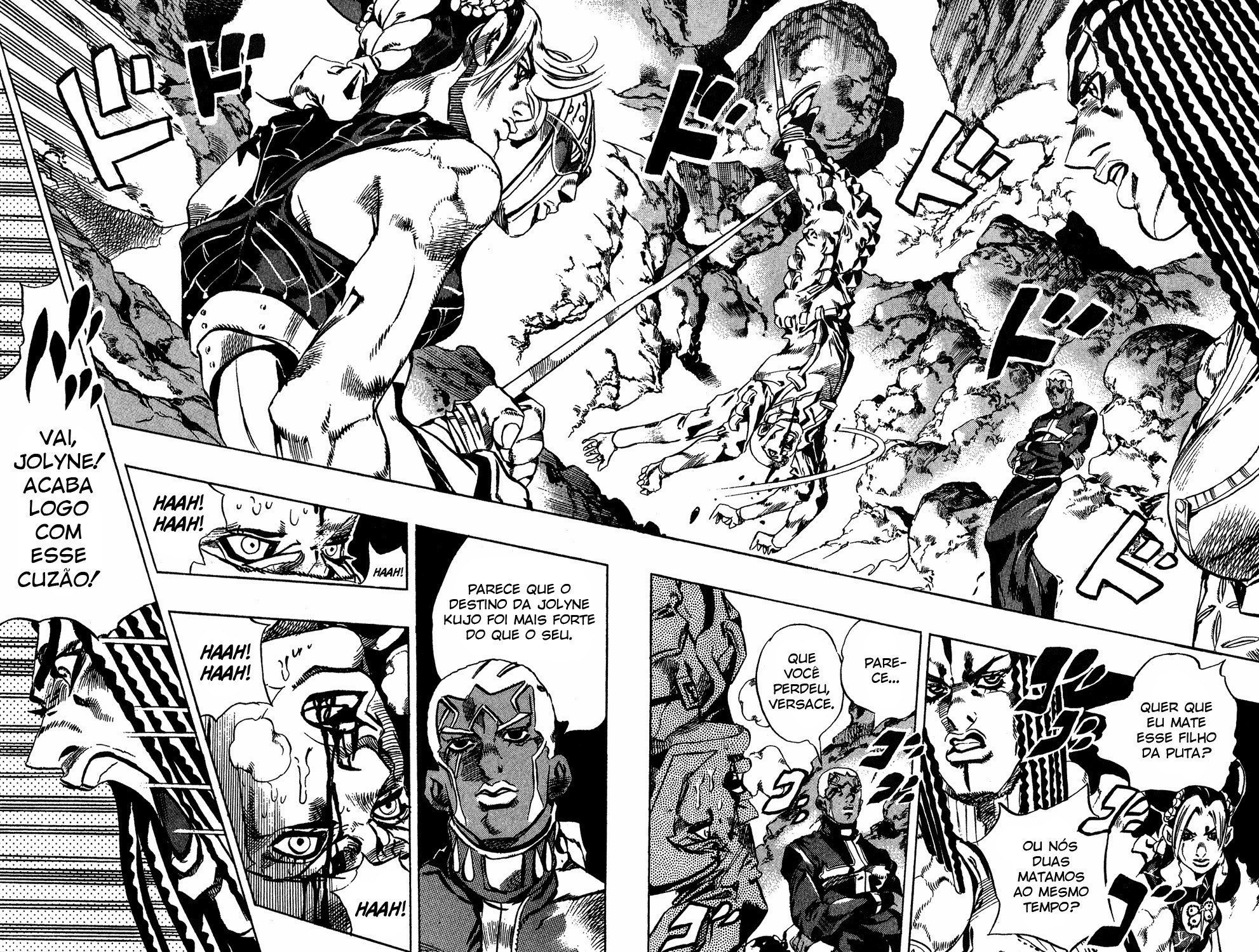 Read JoJo's Bizarre Adventure Part 6  Stone Ocean PT-BR Manga Online