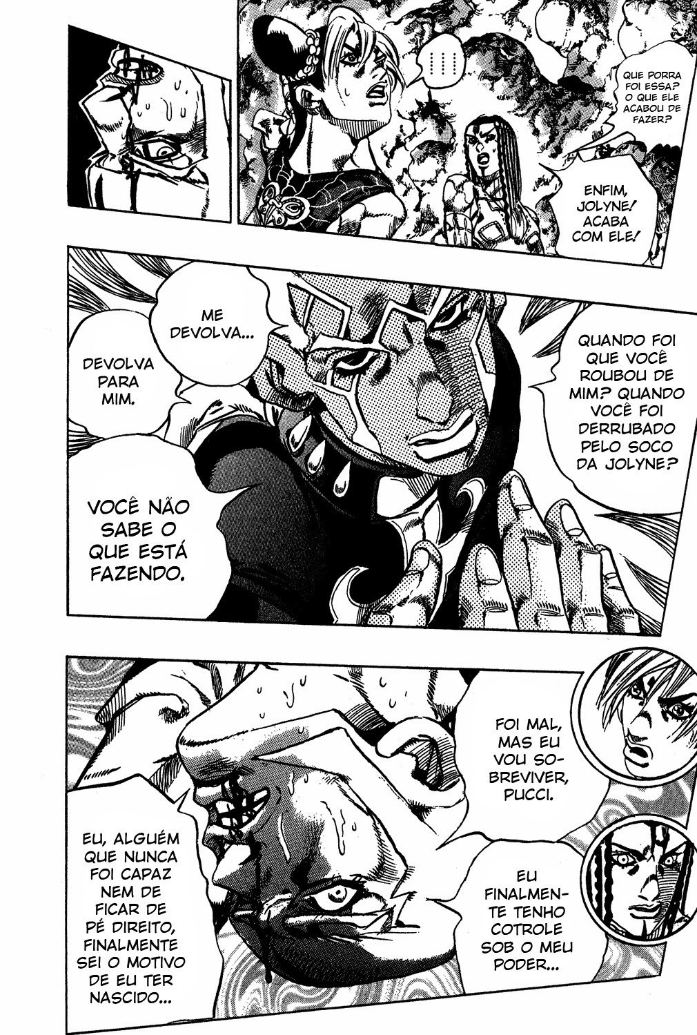 Read JoJo's Bizarre Adventure Part 6  Stone Ocean PT-BR Manga Online