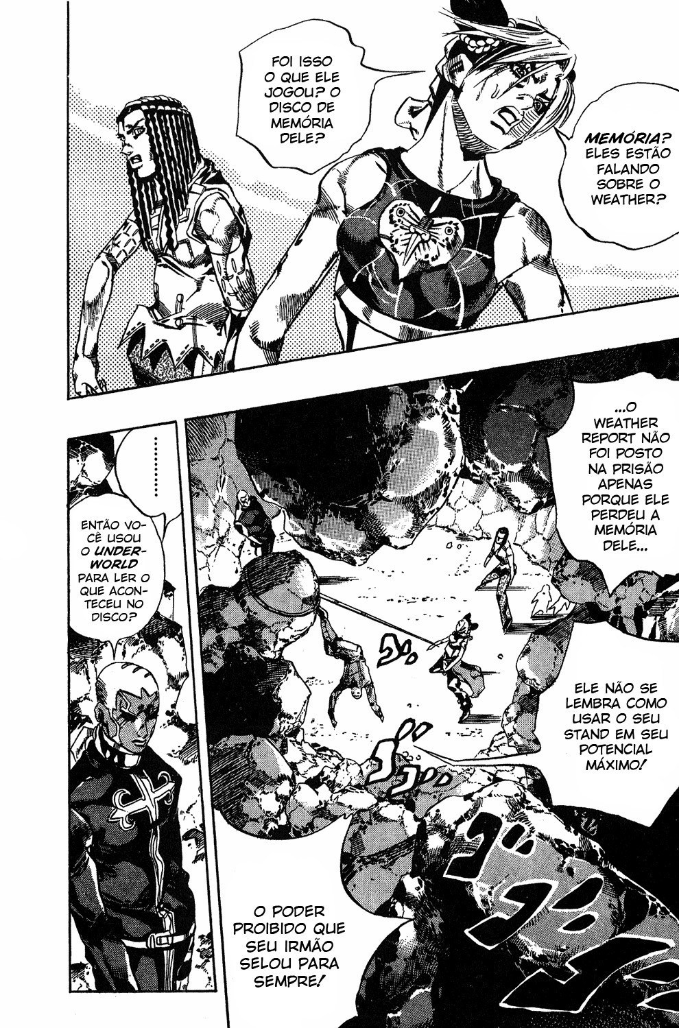 Read JoJo's Bizarre Adventure Part 6  Stone Ocean PT-BR Manga Online
