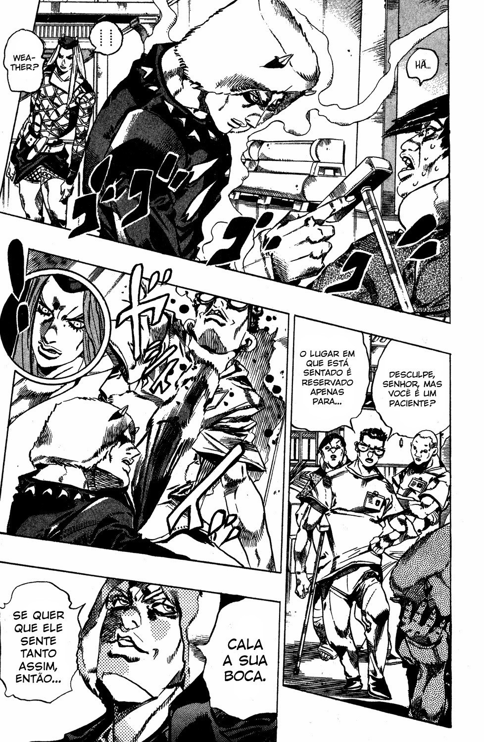 Read JoJo's Bizarre Adventure Part 6  Stone Ocean PT-BR Manga Online