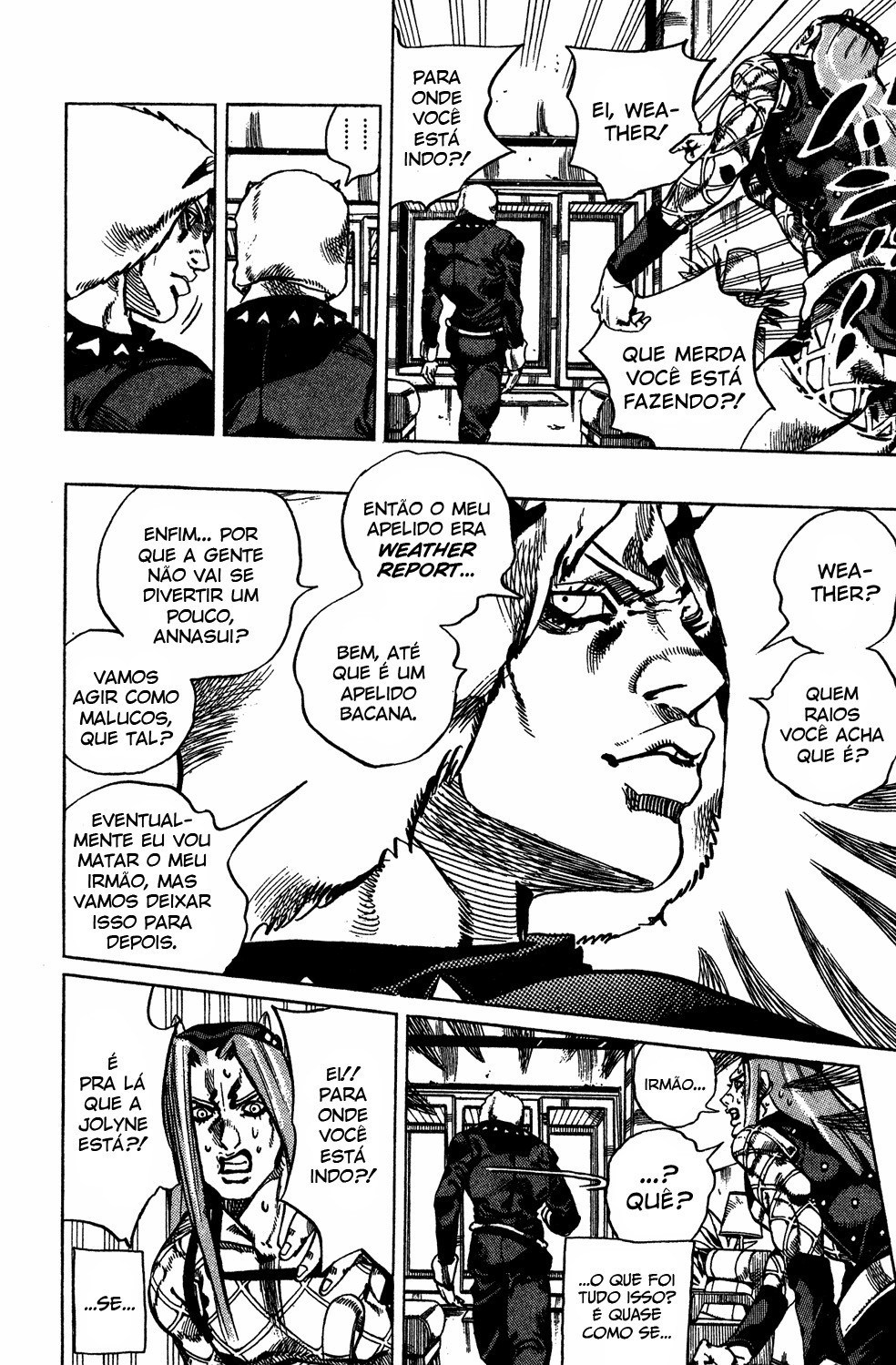 Read JoJo's Bizarre Adventure Part 6  Stone Ocean PT-BR Manga Online