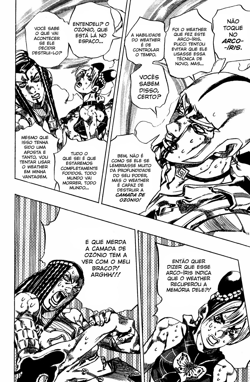 Read JoJo's Bizarre Adventure Part 6  Stone Ocean PT-BR Manga Online