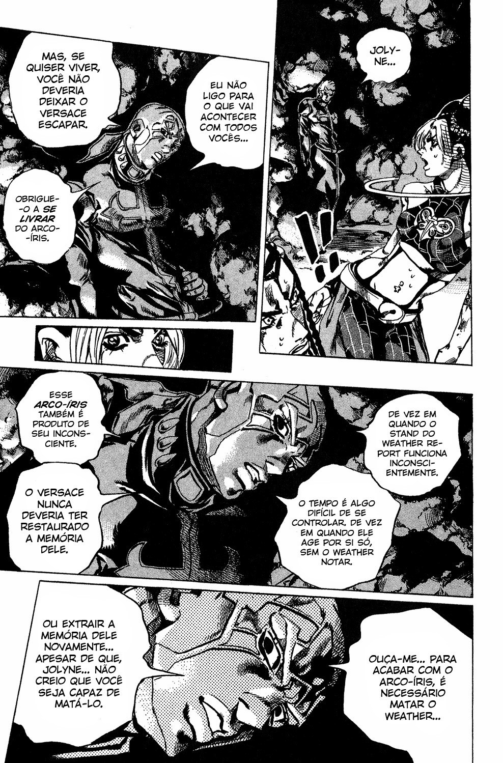 Read JoJo's Bizarre Adventure Part 6  Stone Ocean PT-BR Manga Online