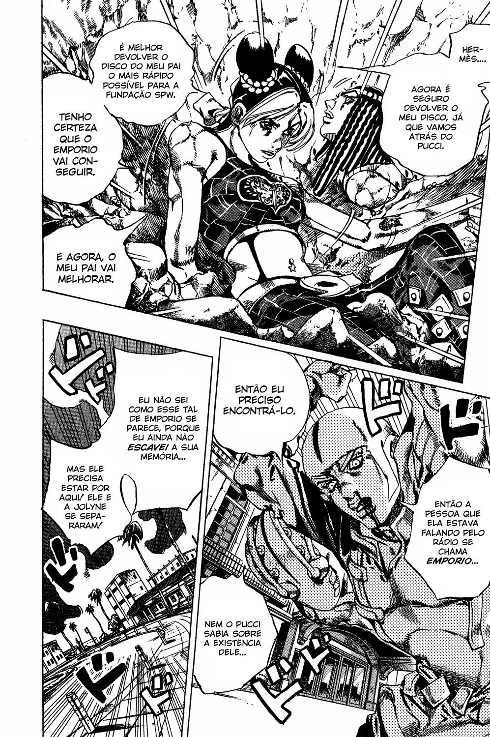 Read JoJo's Bizarre Adventure Part 6  Stone Ocean PT-BR Manga Online