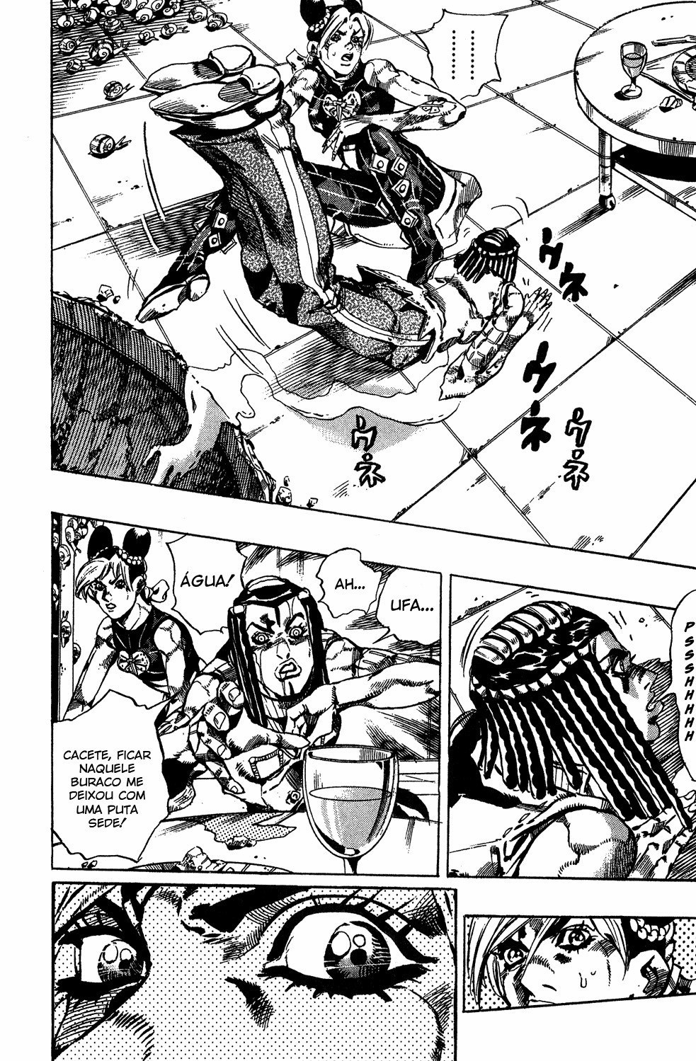 Read JoJo's Bizarre Adventure Part 6  Stone Ocean PT-BR Manga Online
