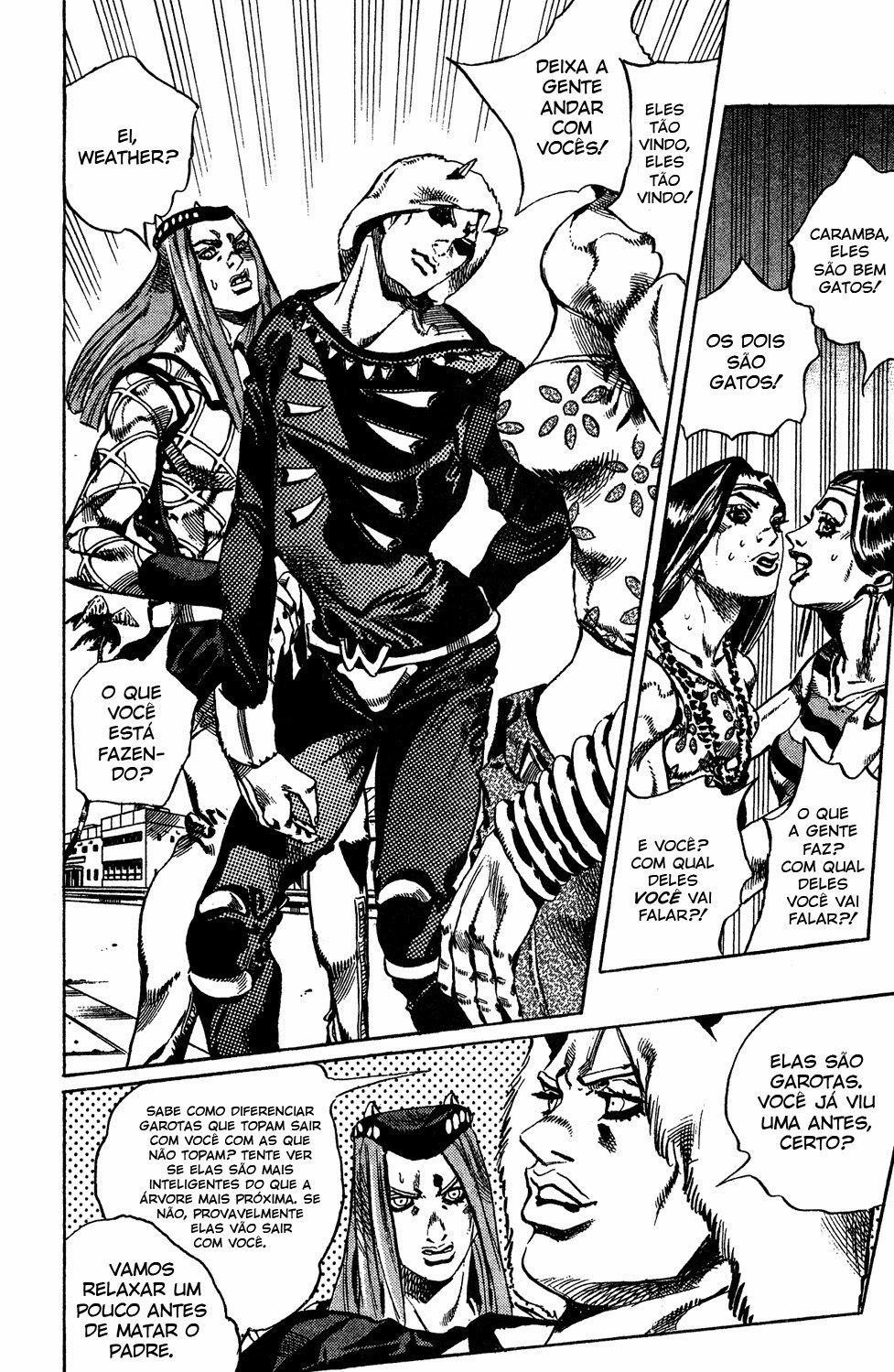 Read JoJo's Bizarre Adventure Part 6  Stone Ocean PT-BR Manga Online