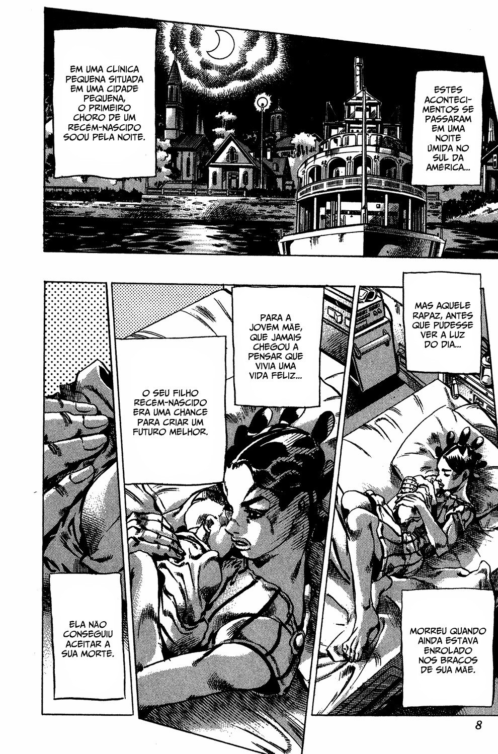 Read JoJo's Bizarre Adventure Part 6  Stone Ocean PT-BR Manga Online