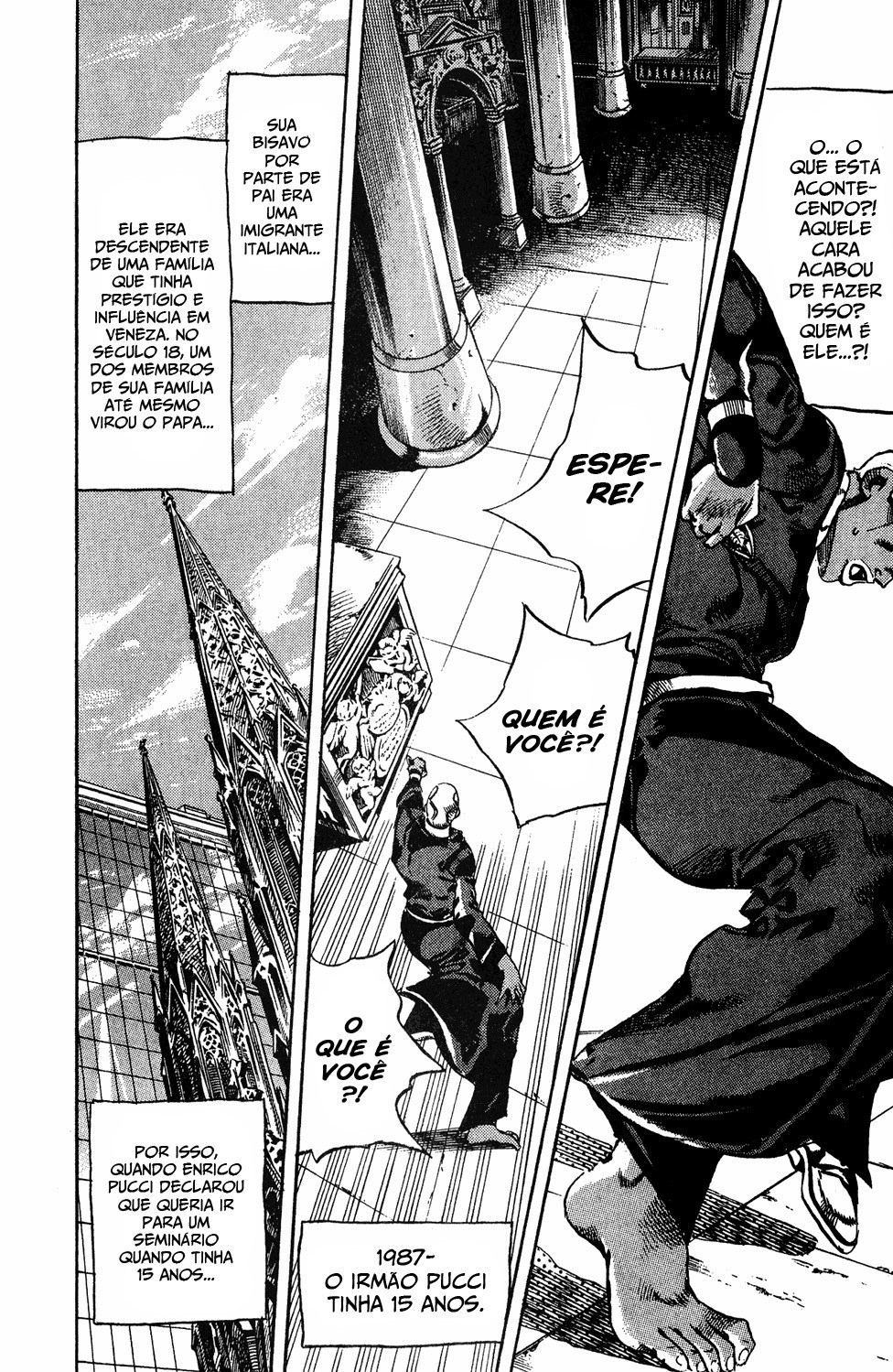 Read JoJo's Bizarre Adventure Part 6  Stone Ocean PT-BR Manga Online