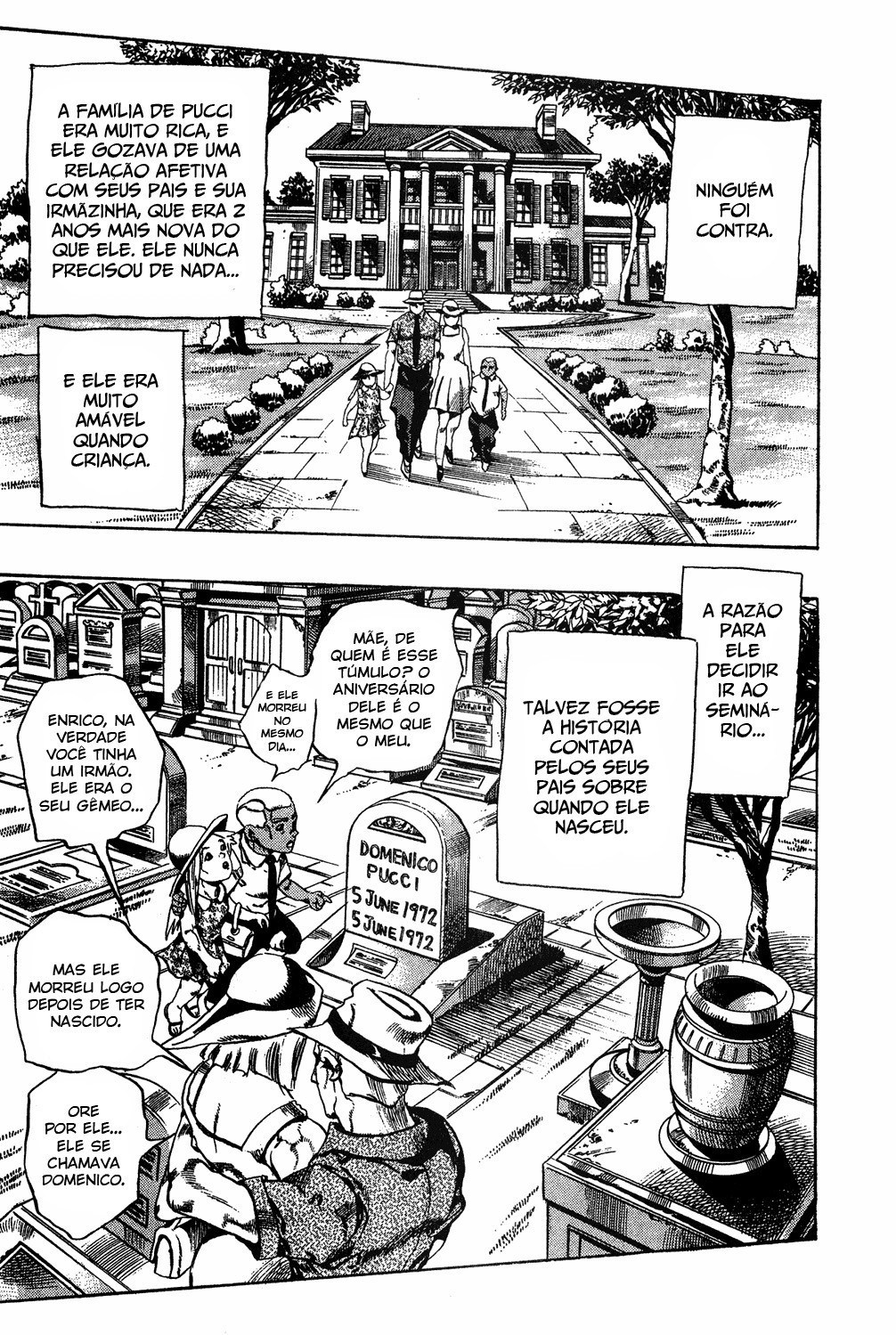 Read JoJo's Bizarre Adventure Part 6  Stone Ocean PT-BR Manga Online