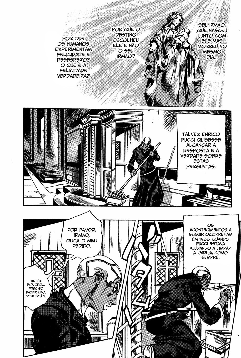 Read JoJo's Bizarre Adventure Part 6  Stone Ocean PT-BR Manga Online